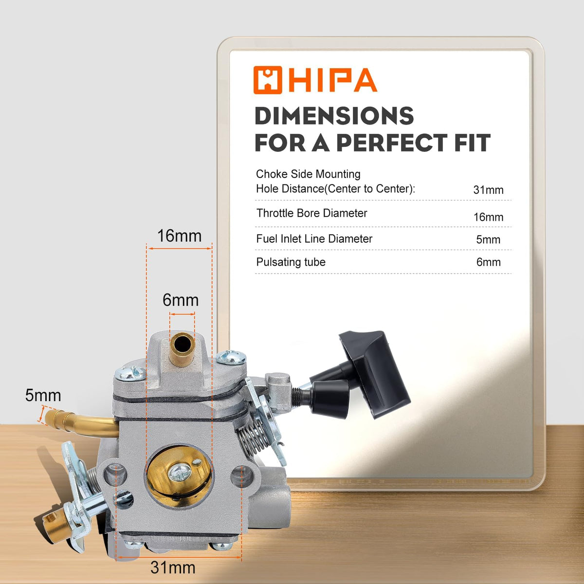 Hipa BR600 fuel filter image, improves fuel flow and filtration