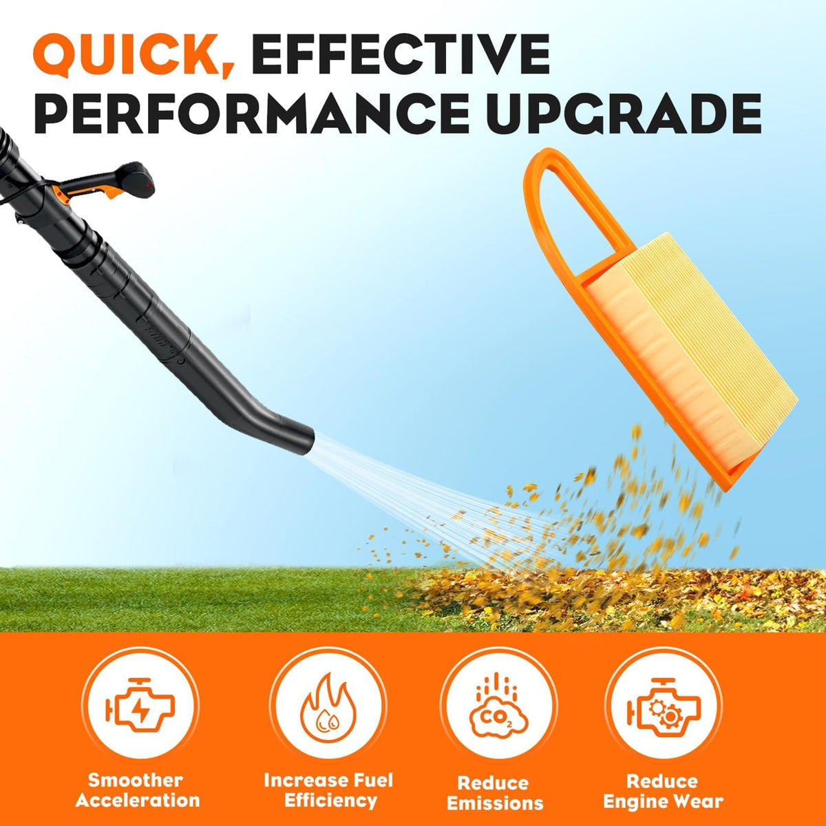 HIPA BR600 air filter maintains smooth airflow for better performance
