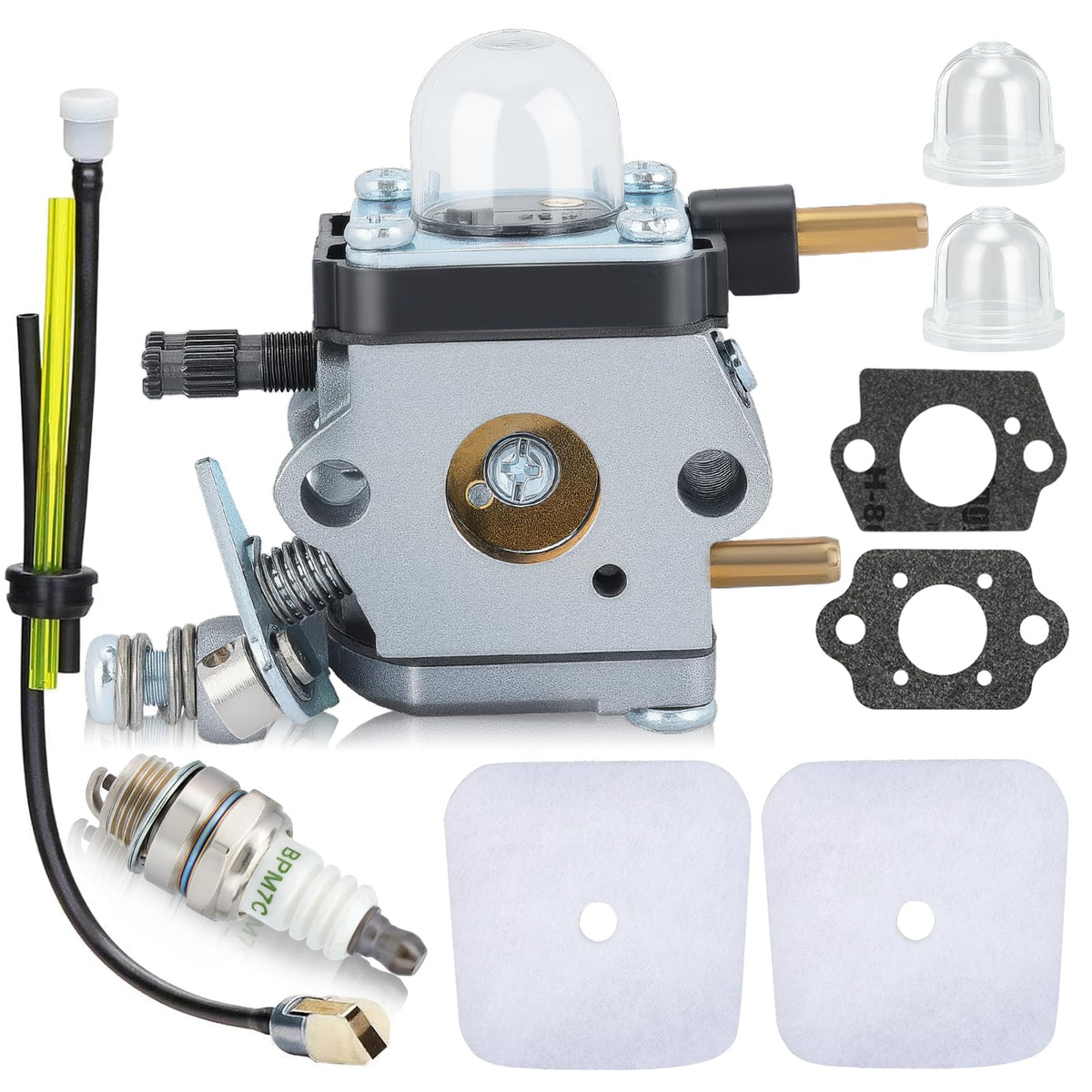 Hipa C1U-K54A carburetor for Mantis Tiller, reliable starts and smooth operation.