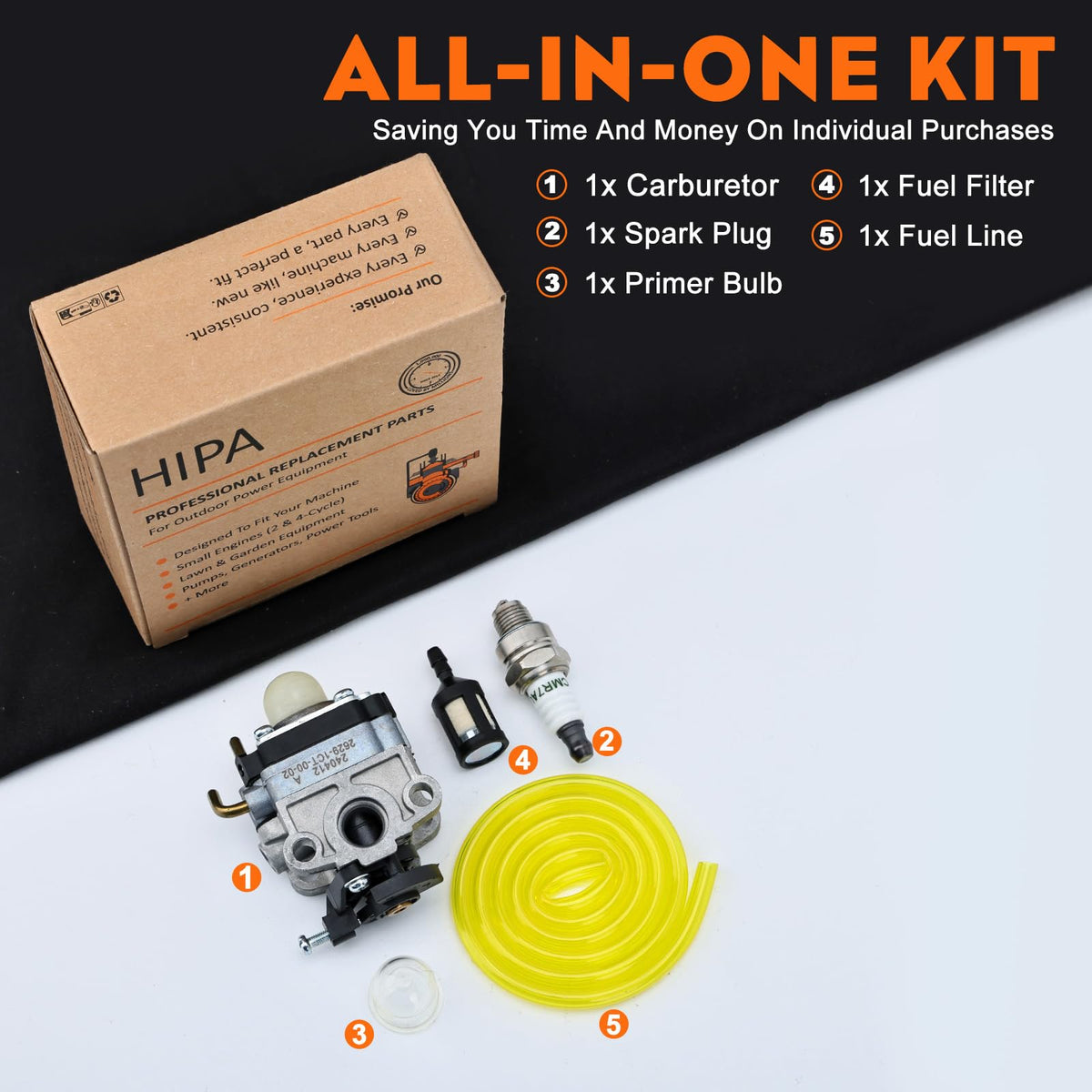 Hipa C430 fuel filter helps clean fuel for smoother operation