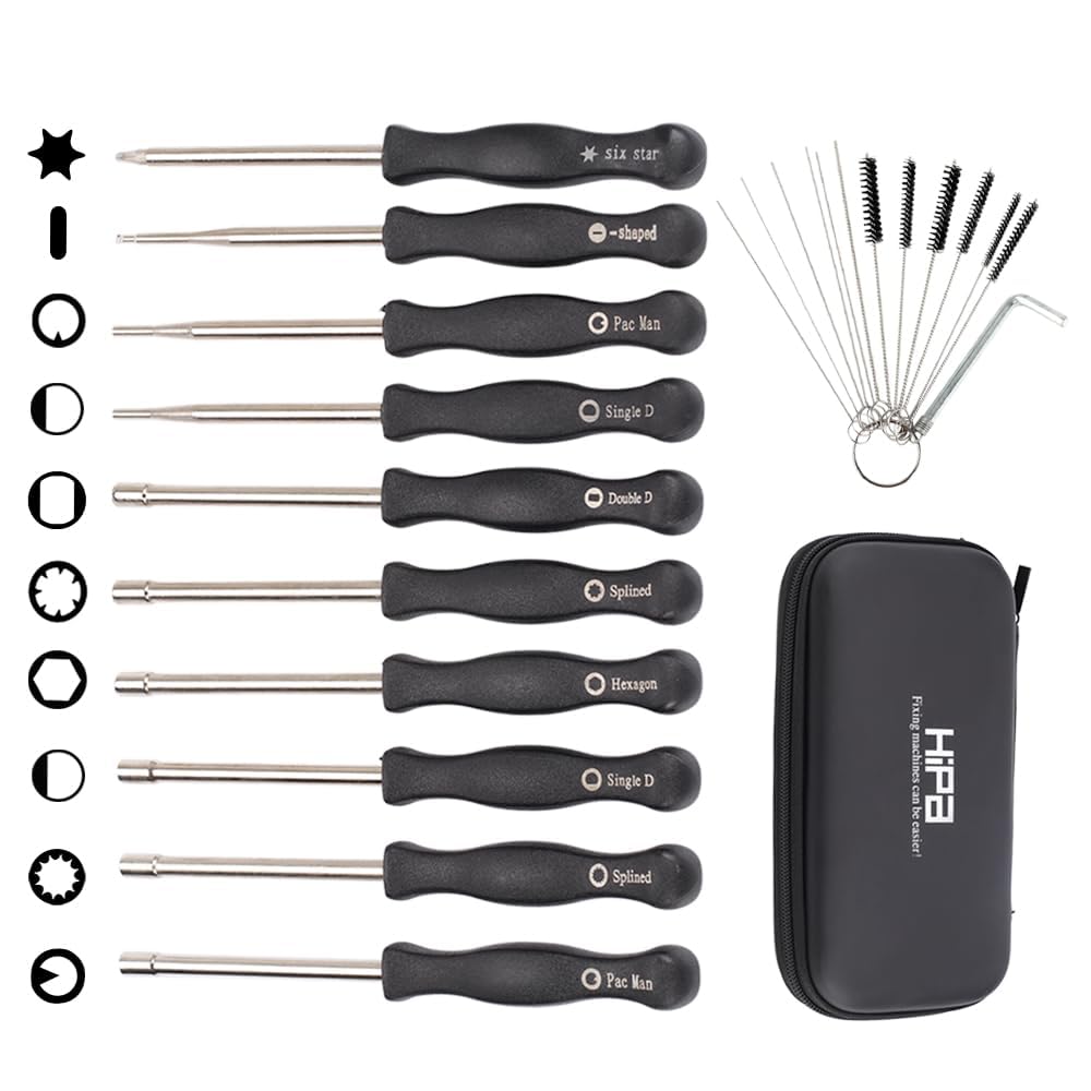 Hipa carburetor adjustment tool kit 10-pack for universal 2-cycle engine tuning.