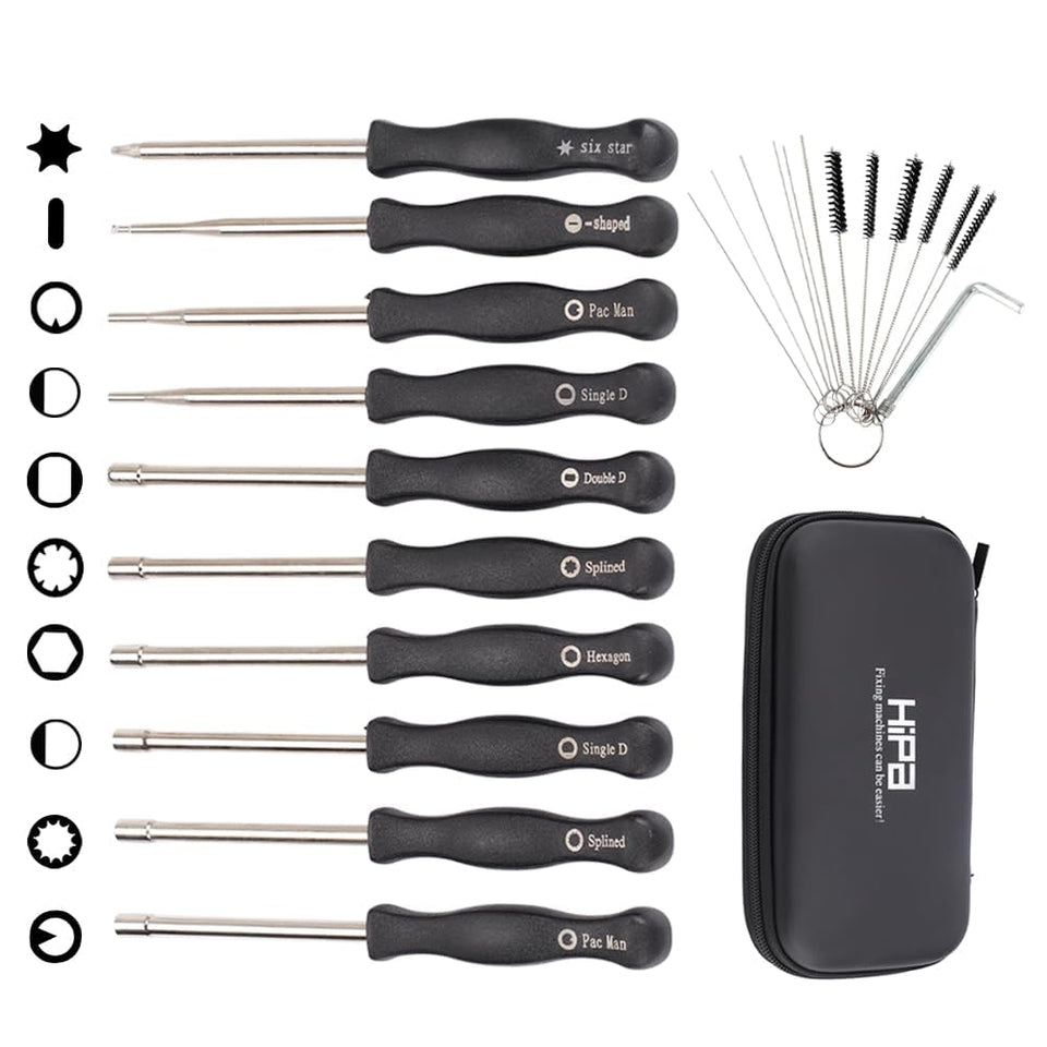 Hipa carburetor adjustment tool kit 10-pack for universal 2-cycle engine tuning.