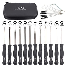 HIPA carburetor adjustment tool set in a protective case for field tuning.