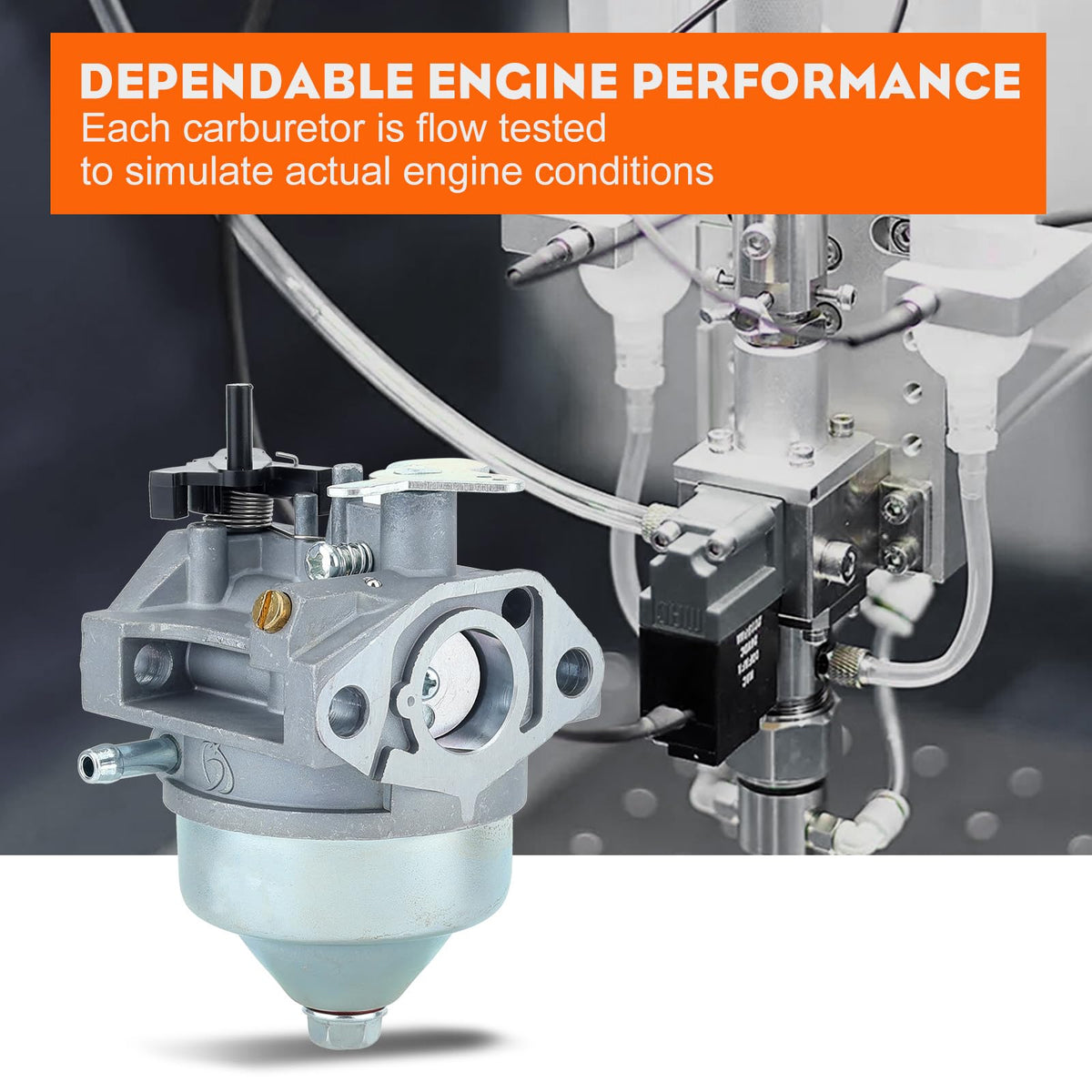 Hipa carburetor insulator provides secure mounting and heat resistance