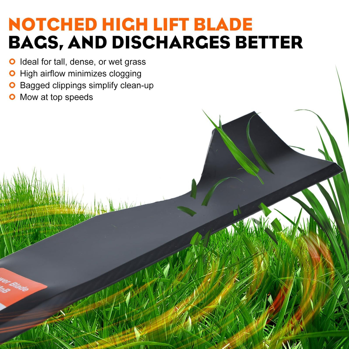 Hipa blades compatible with Husqvarna, Poulan, Craftsman models