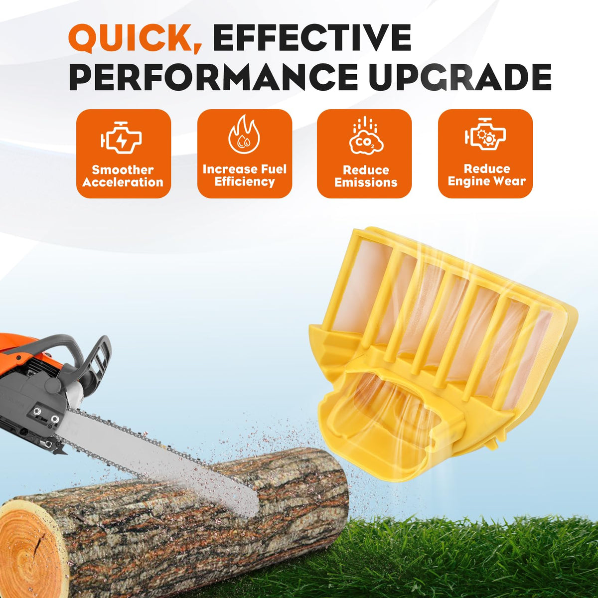 Hipa complete maintenance kit—one-stop replacement for chainsaw care