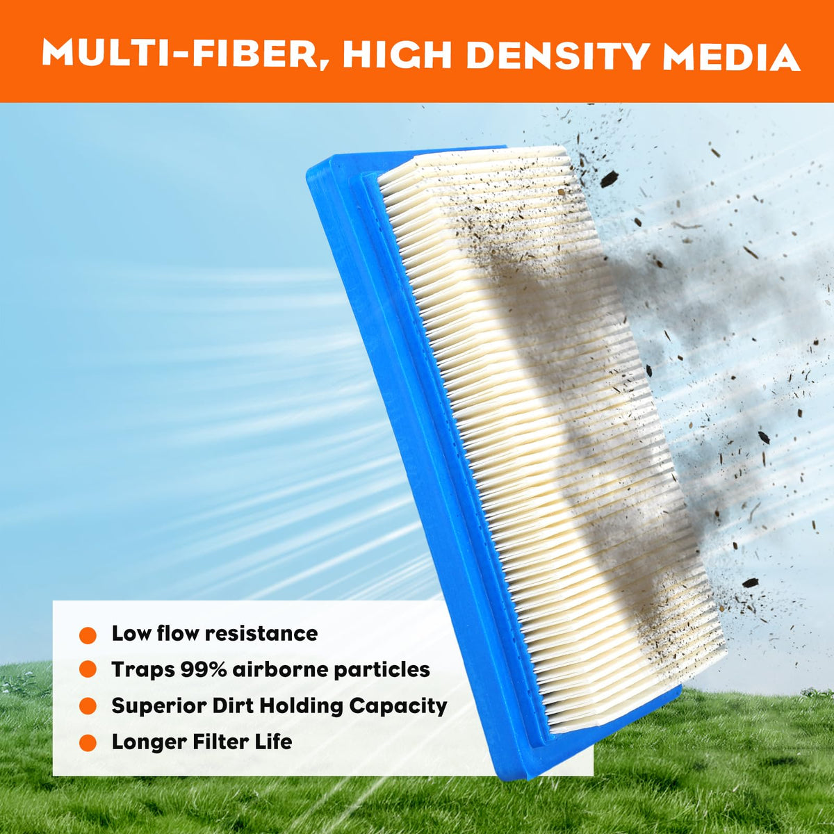 Hipa HRM215 air filter dimensions ensure a snug fit