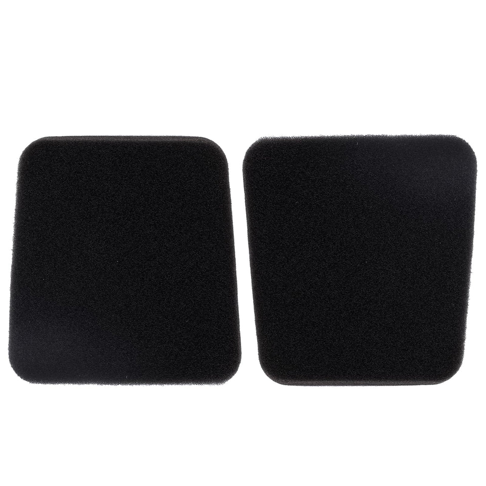 Hipa E43 air filter two-pack front view for Earthquake engines improves debris filtration