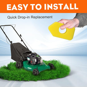 Hipa quick-install air filter facilitates DIY replacement.