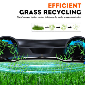 Eco-friendly mowing by returning composted clippings to turf