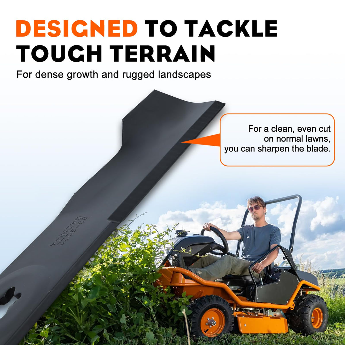 Hipa edge coating reduces corrosion and protects during installation.