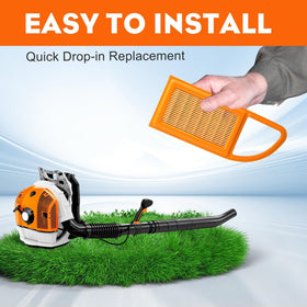 HIPA filter compatible with STIHL BR500 BR550 BR600 models