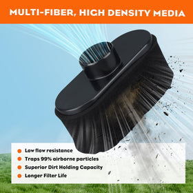 Hipa FR691V fuel filter 1 blocks contaminants for steady performance.
