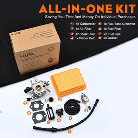 Hipa FS250 carburetor after wet flow test for engine-ready performance