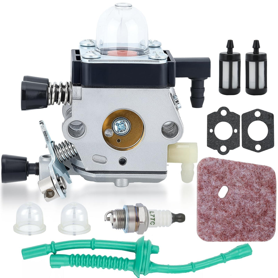 Hipa FS55R carburetor assembly ensures precise fit for smooth starts