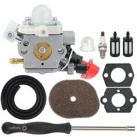 Hipa FS56RC carburetor top view showing precision fit and airflow potential