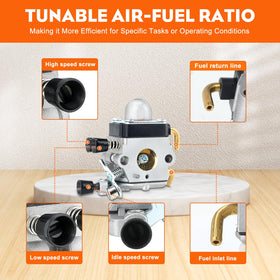 Hipa FS80R compatibility label confirms model fit for Stihl trimmers.