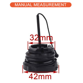Hipa fuel cap for Stihl MS260 provides tight fit for safe fueling