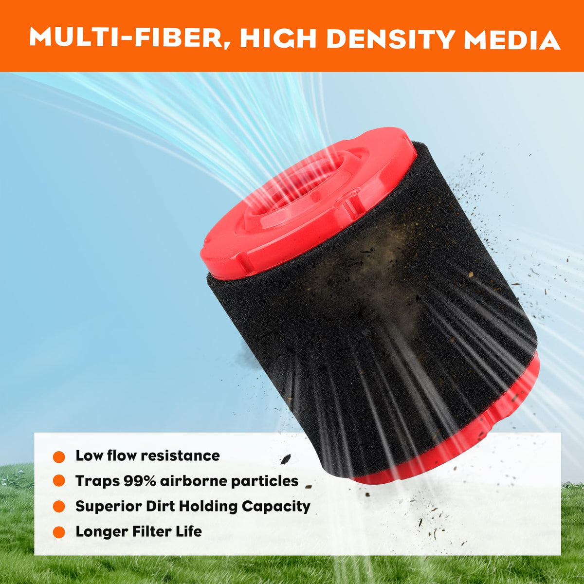 Hipa fuel filter kit detail shows complete maintenance set.