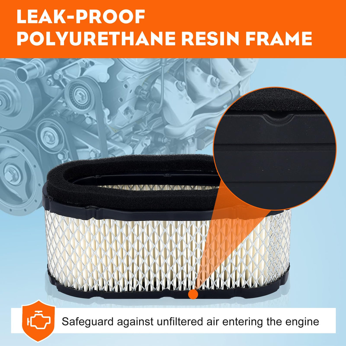 Hipa fuel filter maintains clean and steady fuel delivery