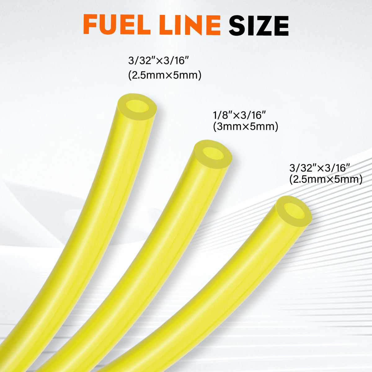 Hipa white fuel filter for clean fuel delivery