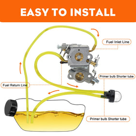 Hipa durable primer bulb for Husqvarna with reliable priming action.