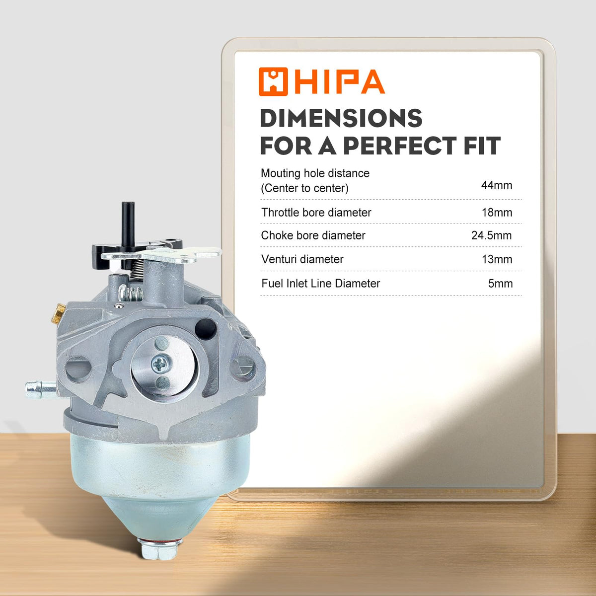 Hipa fuel shut-off valve enables safe maintenance and storage