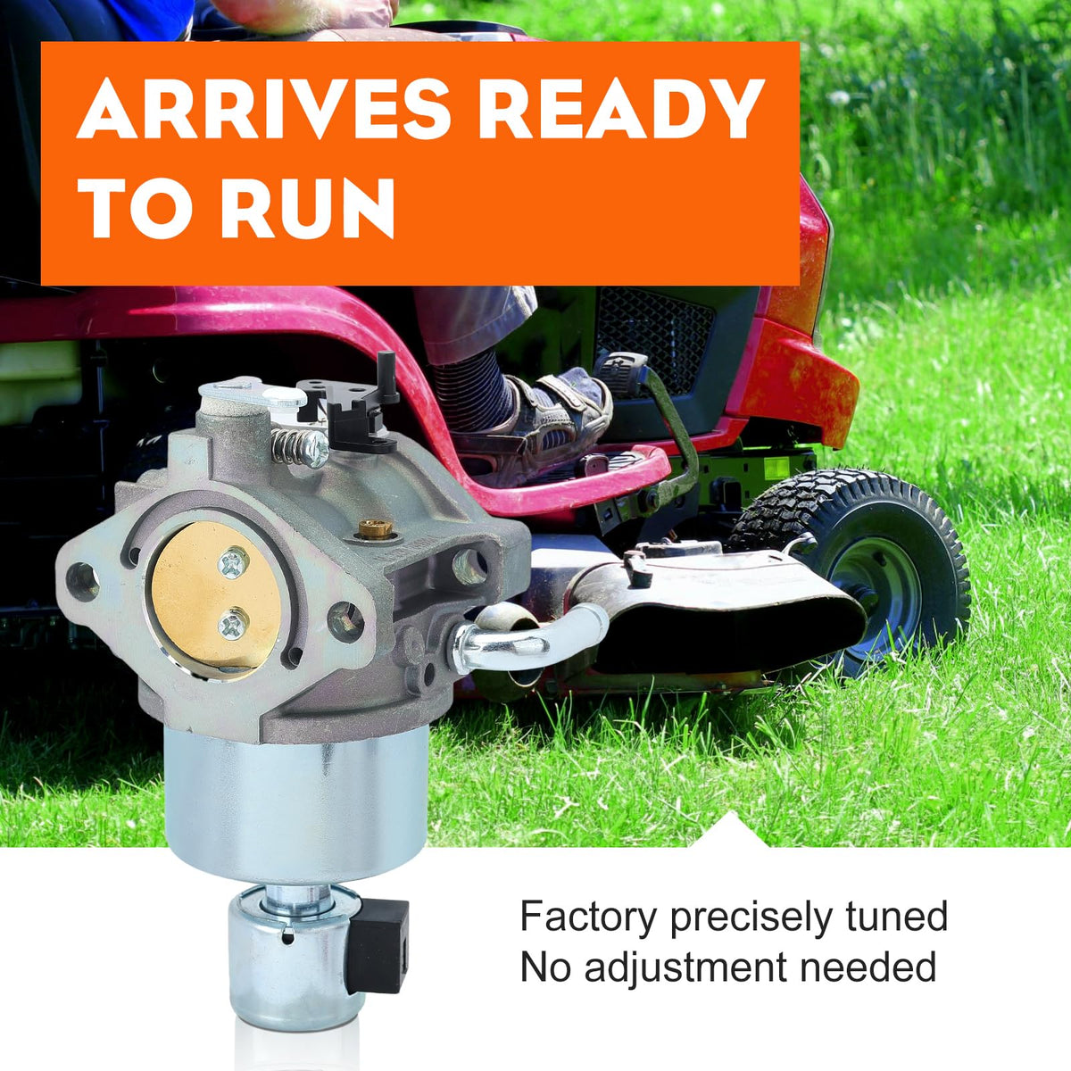 Gasket and fuel filter components included with the kit
