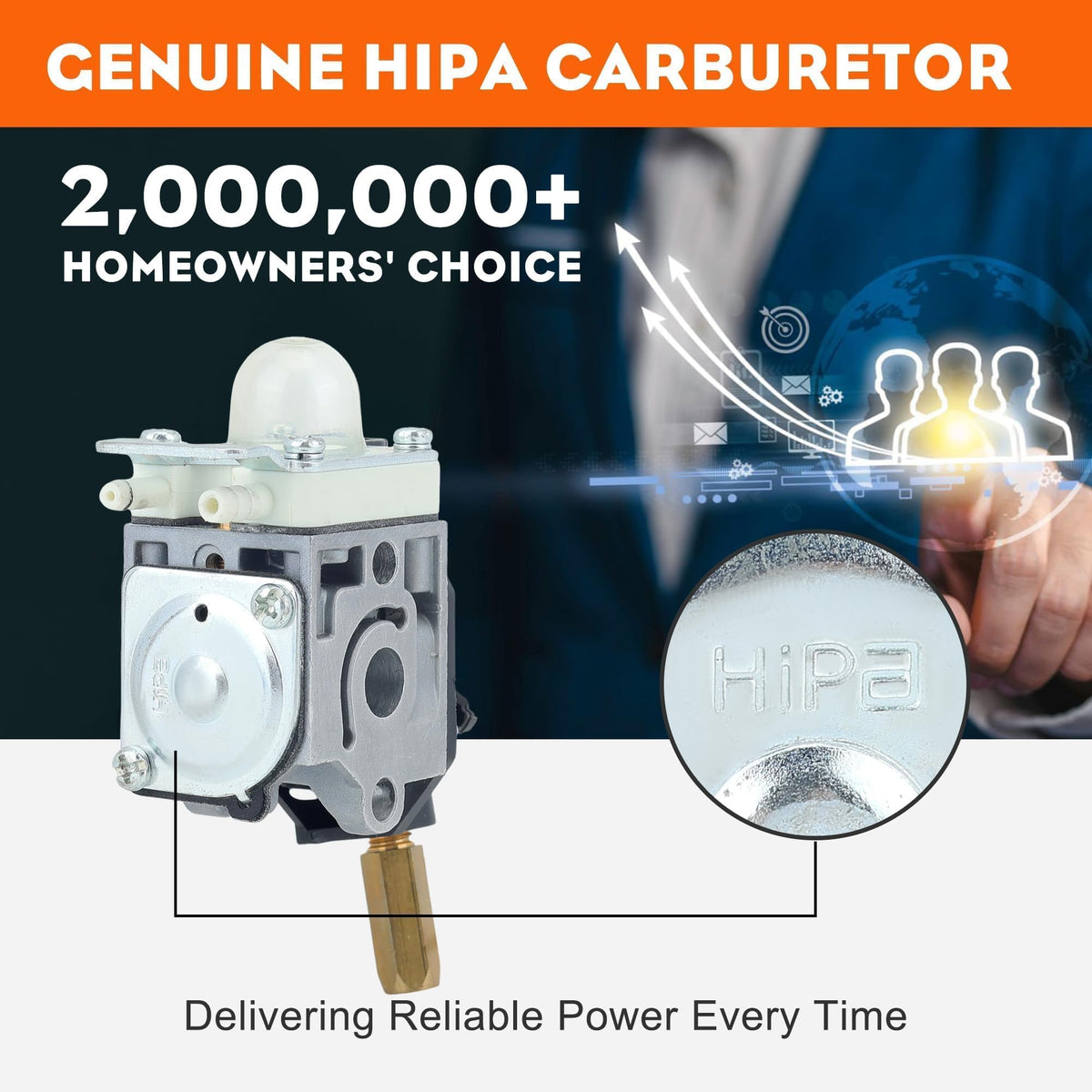 Hipa gasket set for SRM-210 ensures a tight seal