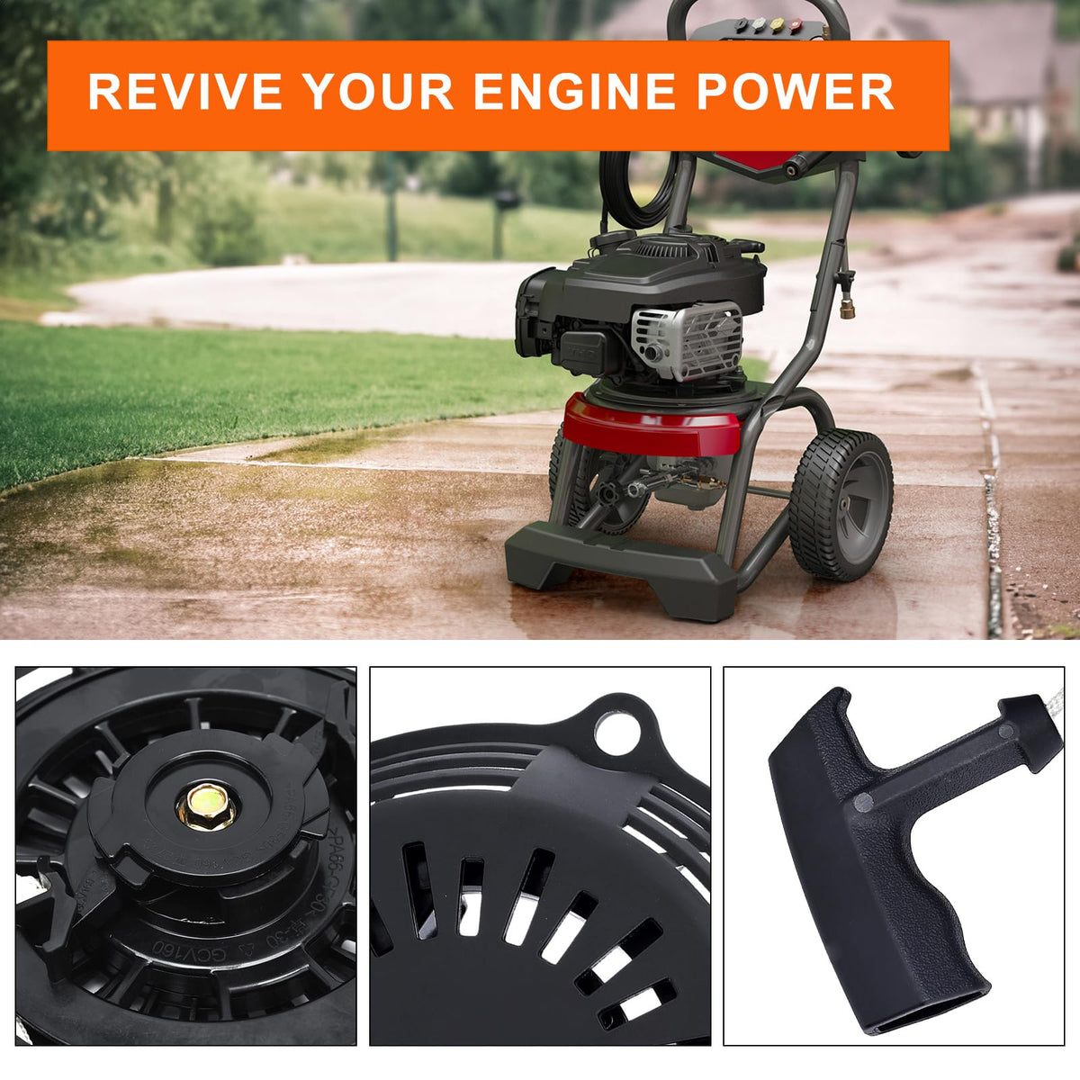 Hipa GCV160 pull-start compatible with GC-series engines image