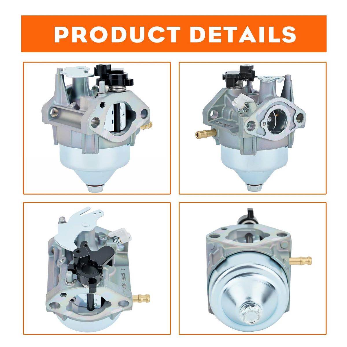 Hipa GCV170 air filter included helps protect the engine during mowing