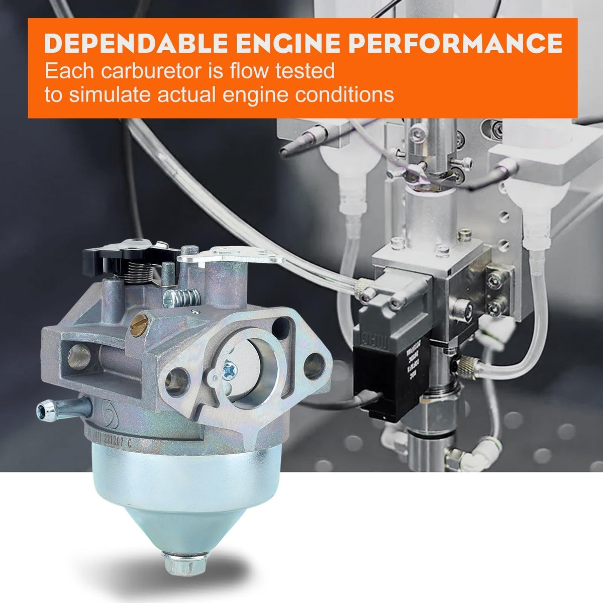 Hipa carburetor for Honda fits HRB217 and HRX217 models with reliable performance.