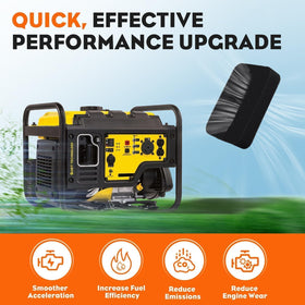 Hipa GP7500 air filter maintains airflow in high-demand generators.