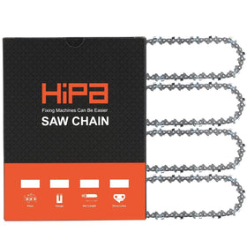 Hipa GTA26 mini chain closeup with 1/4 inch mini-pitch for precise pruning.