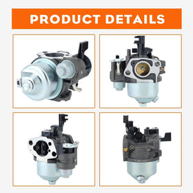 Hipa GX160 carburetor package includes choke lever and filter for ready installation