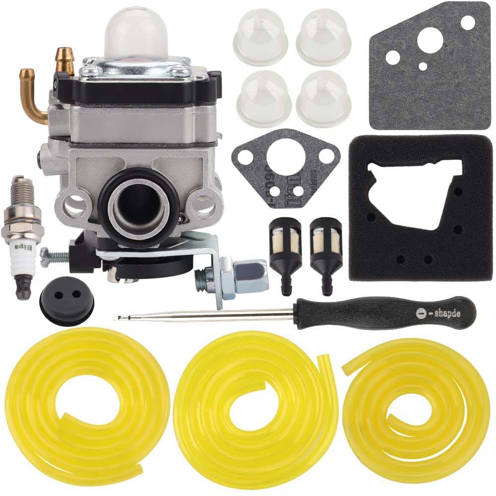 Hipa GX31 carburetor close-up showing brass fittings for durability and precision.