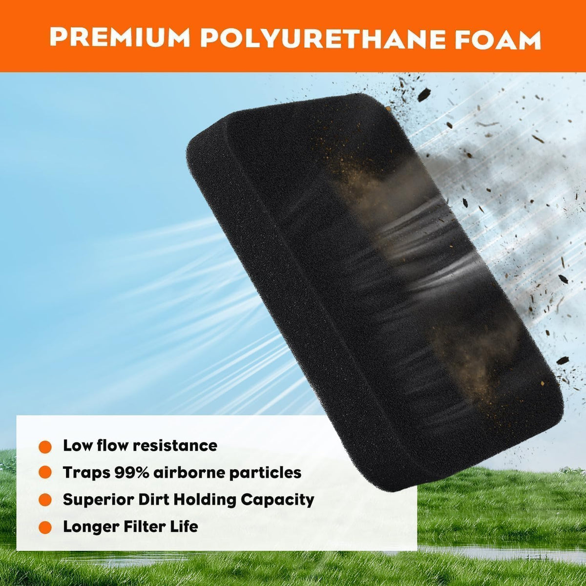 Hipa H5500 air filter offers steady performance for H5500 models.