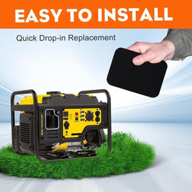 Hipa H7500 air filter designed for heavy-use generators and GX340 engines.