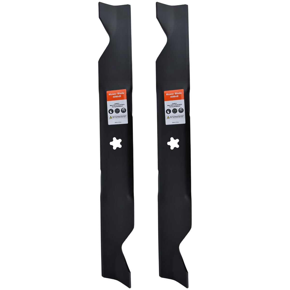 Hipa high lift blades for 46-inch mowers improve grass pickup