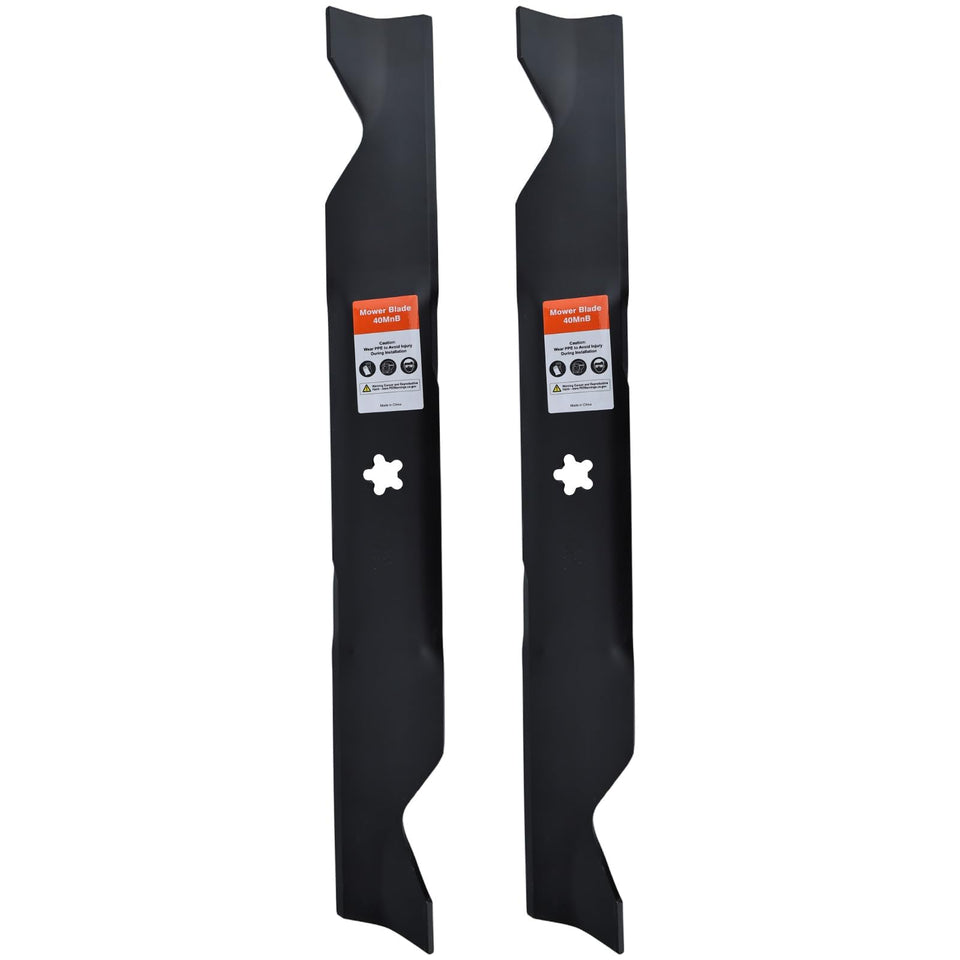 Hipa high lift blades for 46-inch mowers improve grass pickup