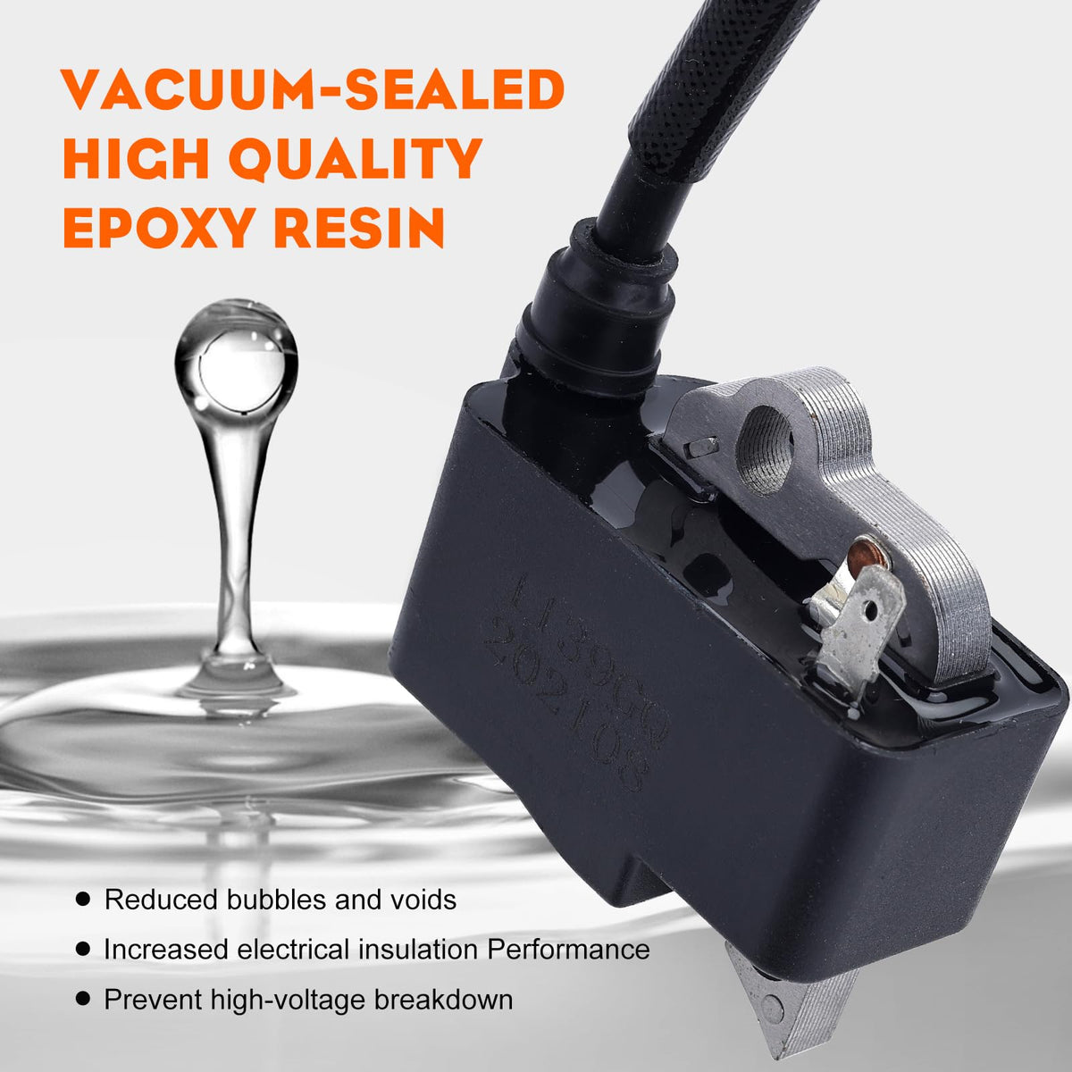 Hipa HL90 ignition coil with branding suitable for efficient STIHL compatibility.