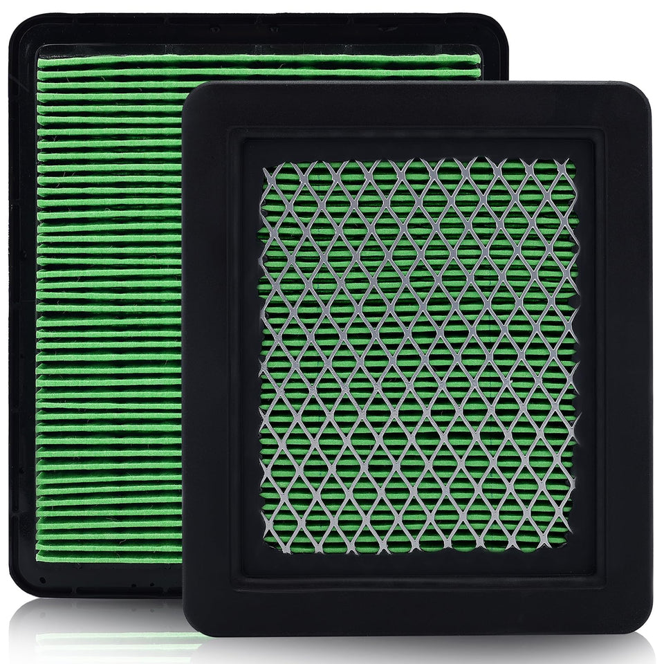 Hipa HRX217 air filter closeup with multi-fiber media for efficient particle capture