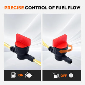 Hipa valve compatible with Kohler engines for versatile lawn care.