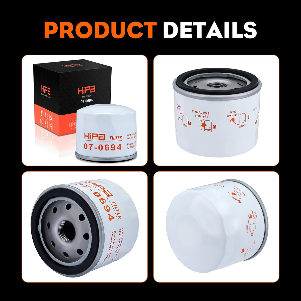 Pack of 2 filters ideal for routine maintenance and restocking