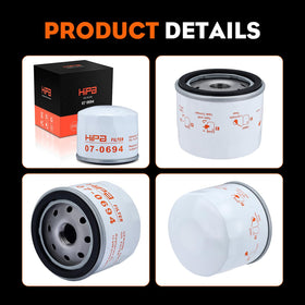 Pack of 2 filters ideal for routine maintenance and restocking