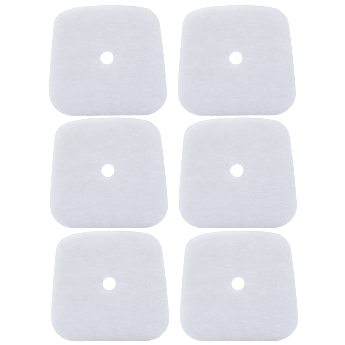 HIPA Mantis Tiller air filter 6-pack for ready replacement and smoother airflow