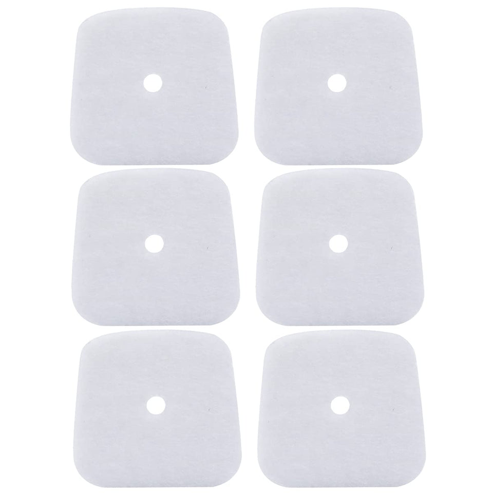HIPA Mantis Tiller air filter 6-pack for ready replacement and smoother airflow
