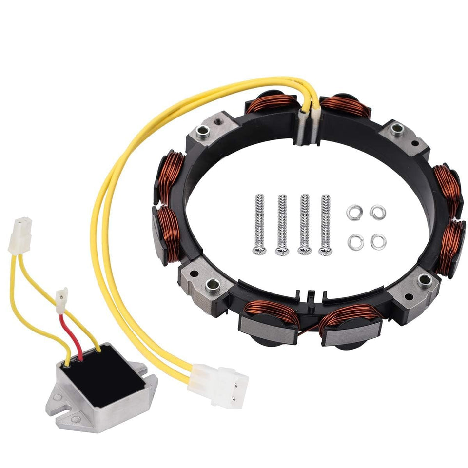 Hipa mia12785 alternator - front view shows rugged build for reliable charging