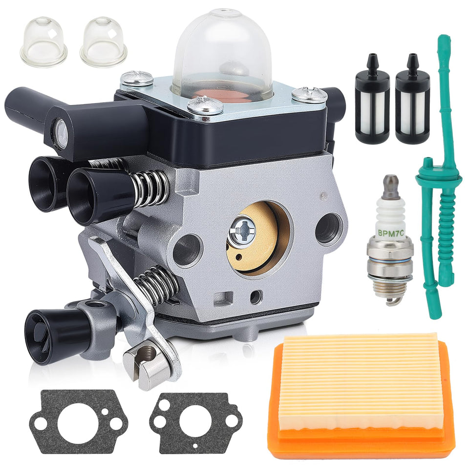 Hipa MM55 carburetor assembly for Stihl MM55C, easy installation.