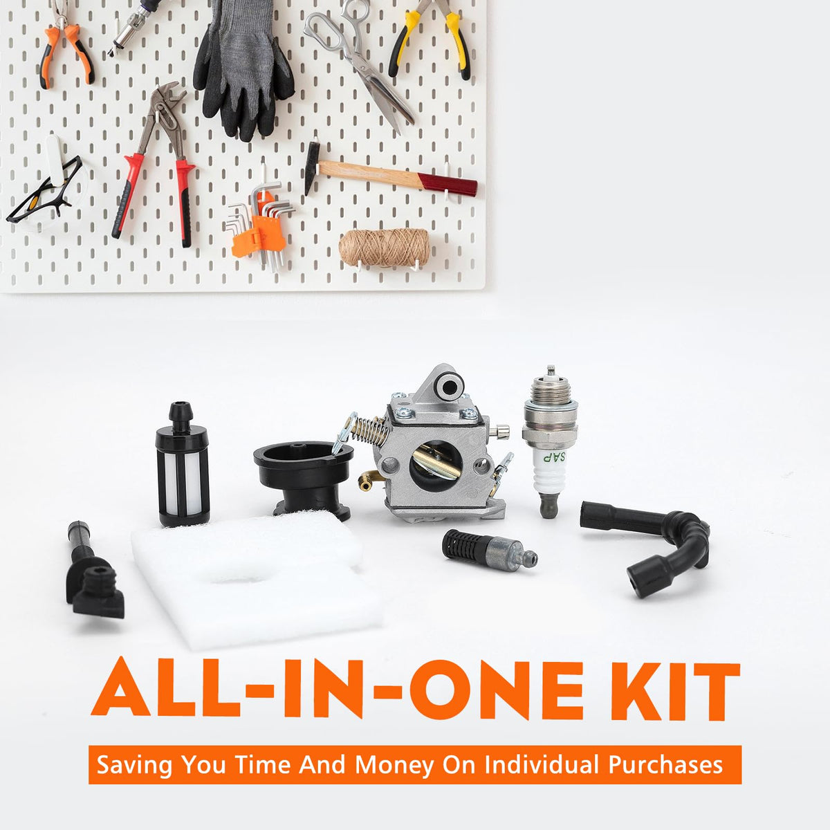 Hipa oil filter included supports longer engine life.